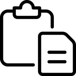 paste clipboard logotype tool for duplicating vector image