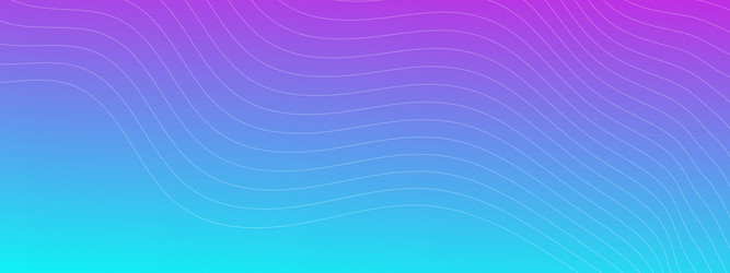 dynamic background with white wave lines vector image
