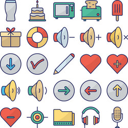 Web and user interface isolated icon vector