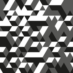 3d blocks structure background vector image