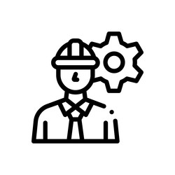 laboratory icon thin linear style design isolated vector image