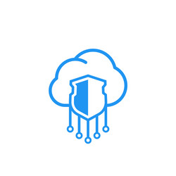 secure hosting icon vector image