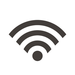Wi-fi web icon internet connection symbol vector