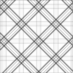 geometrical square pattern background vector image