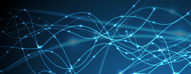 neural network concept connected cells with links vector image