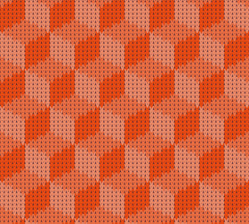 Abstract pattern with seamless knitted texture vector