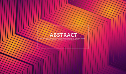 abstract lines on triangle shape background vector