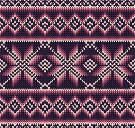 abstract pattern with seamless knitted texture vector