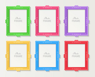 photo frames concept vector