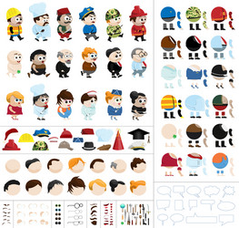 Character Design Toolkit vector image