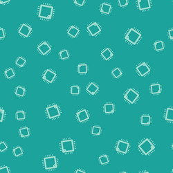 green computer processor with microcircuits cpu vector