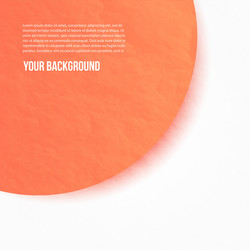 abstract circles template object web vector image