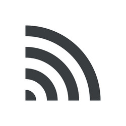 Wi-fi web icon internet connection symbol vector