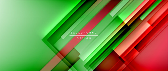 Dynamic lines on fluid color gradient trendy vector