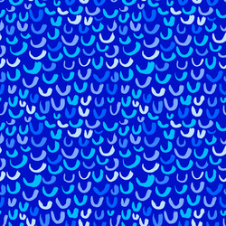 Seamless pattern with waves stripped artistic vector