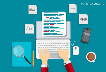 Coding & Programming Concepts vector