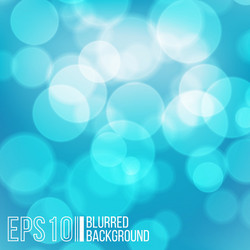 bright background with bokeh effect vector image
