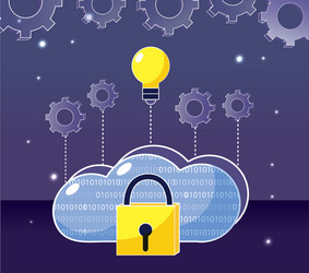 program coding concept vector image