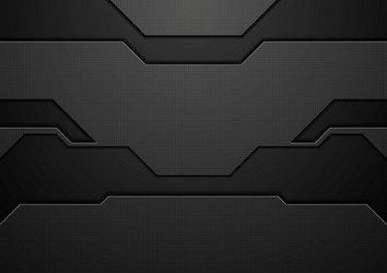 Black abstract corporate background with bronze Vector Image