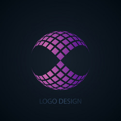 Abstract business logo vector