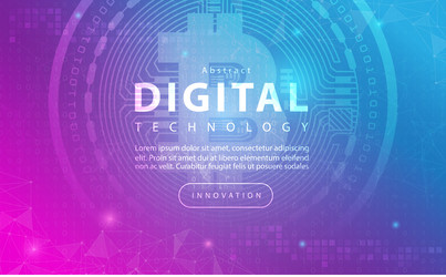 bitcoin cryptocurrency blockchain abstract vector image