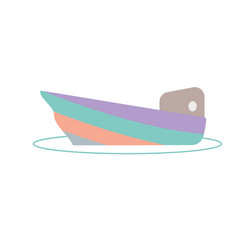 boat clipart icon design isolated vector