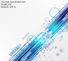abstract geometric pattern technology background vector image