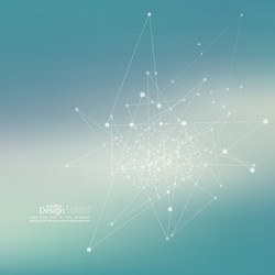 virtual abstract background vector image