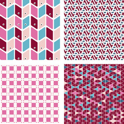 Bright pattern background design abstract vector