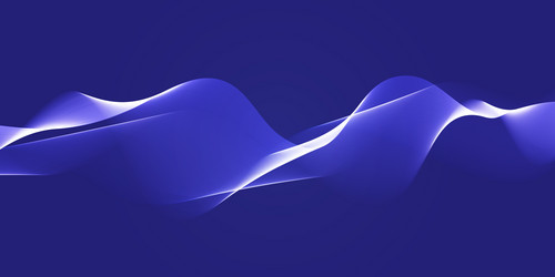 abstract background with flowing lines vector image