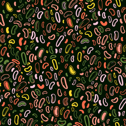 seamless pattern with a simple abstract drawing vector image