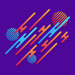 abstract geometric background dynamic pattern vector image