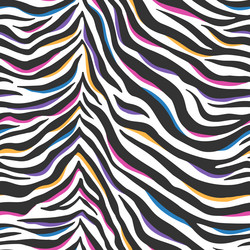 seamless abstract pattern featuring a zebra vector image