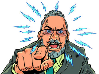 Bad company management report employees customer Vector Image