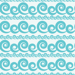 abstract wave seamless pattern background vector image