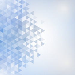 abstract retro pattern of geometric shapes vector image