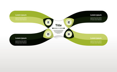 Infographic template for diagram graph Royalty Free Vector