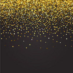abstract pattern of random falling stars vector image