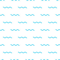 abstract seamless pattern with waves design vector