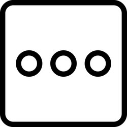 Expand menu section navigate option setting vector