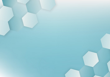 abstract hexagon shape background digital vector image