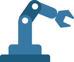 automation icon colored simple elements from vector image