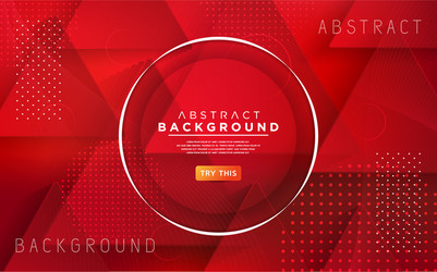 modern dynamic gradient red background vector image