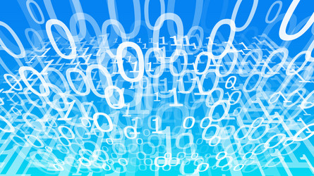 binary numbers design algorithm digital vector image
