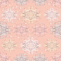 seamless pattern with colorful abstract shape vector image