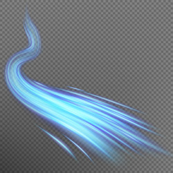 blue abstract effect object burst eps 10 vector image