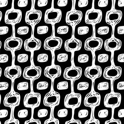 Ipanema Beach Tile Pattern vector image