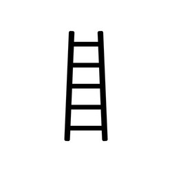 ladder and background vector image