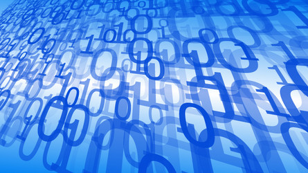 Cyber security background concept random binary vector