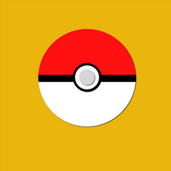 Vector game ball for play in team. Pokeball object Stock Vector by ©logoff  117683212